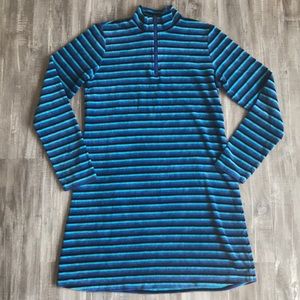 The Limited Velvet Striped adress